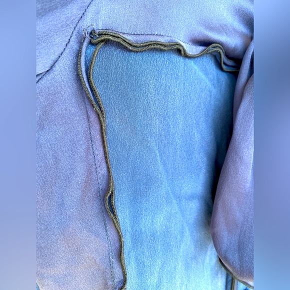 Stunning Navy Bow Blouse in Classic Navy Blue - Picture 7 of 8